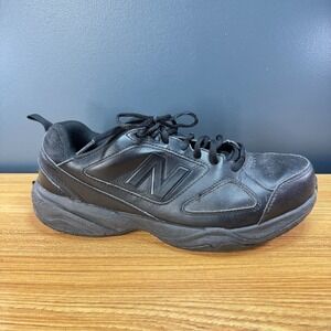 New Balance 626 Shoes Men US 9.5 4E Black Leather Industrial Slip Resistant Work